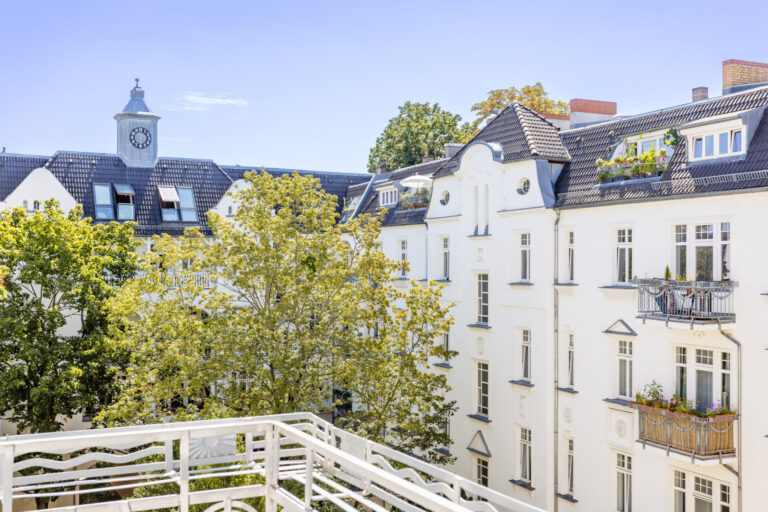 Blick Vom Balkon