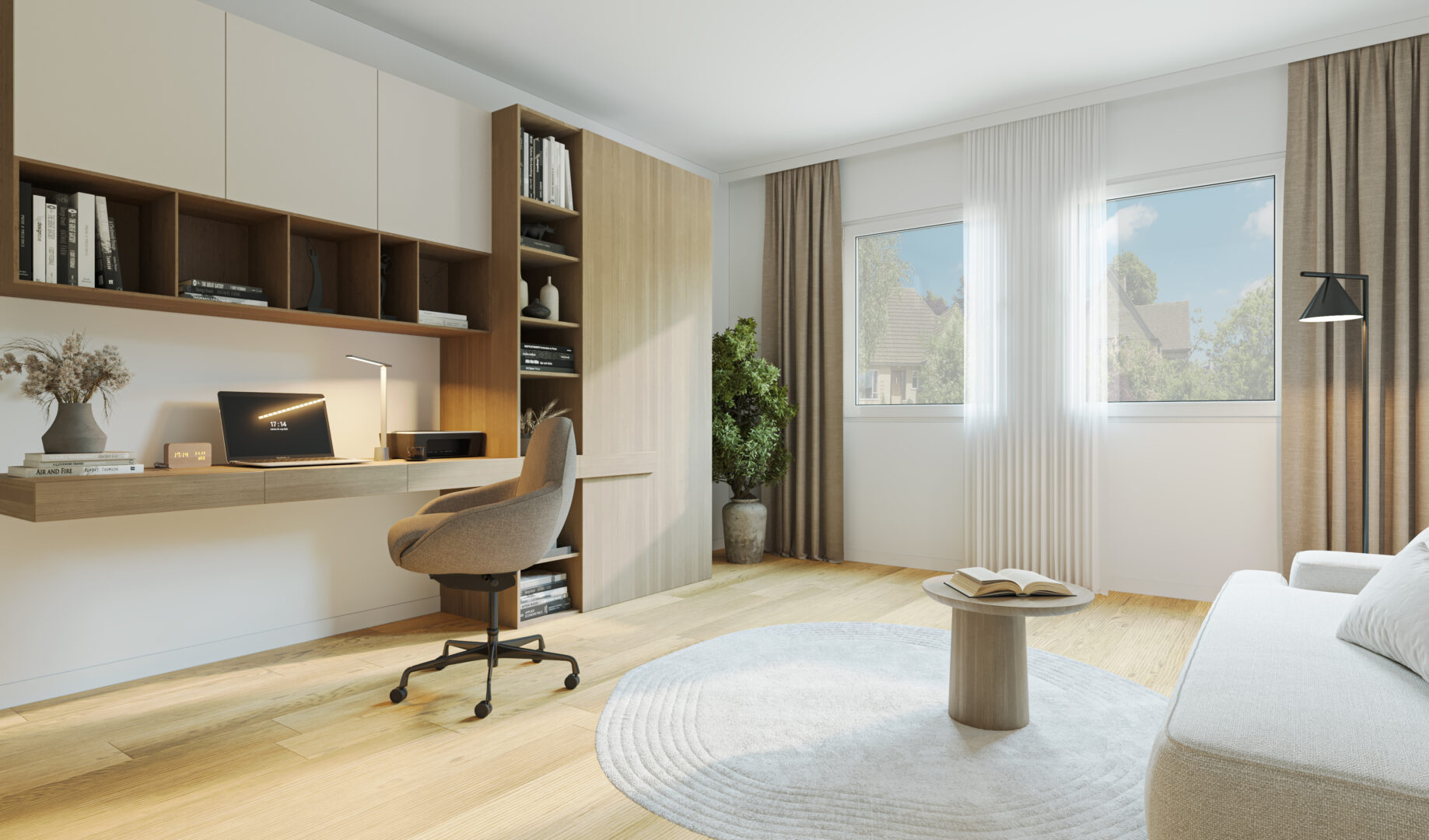 Visualisierung Arbeitszimmer_EG