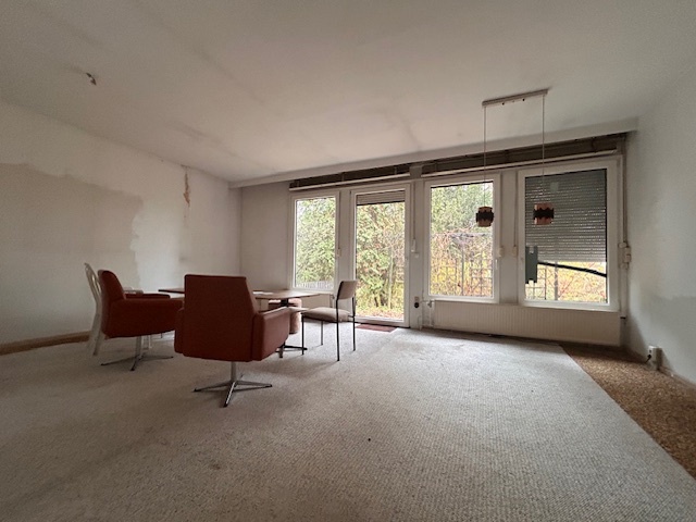 Wohnzimmer mit Terrassenzugang Original