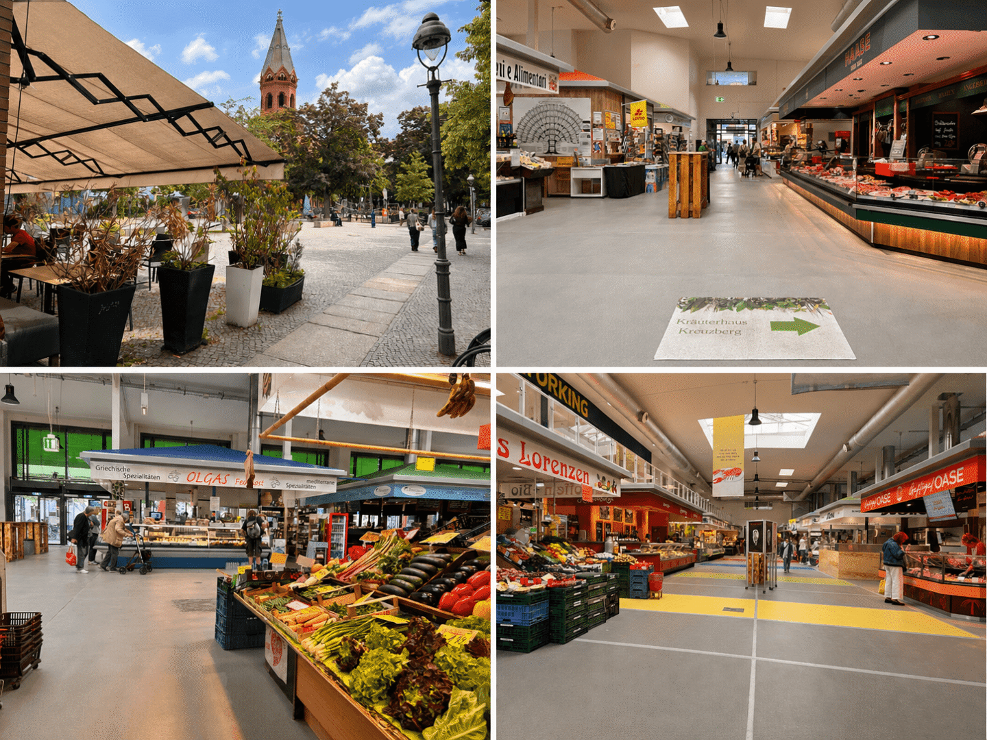 Markthalle Collage