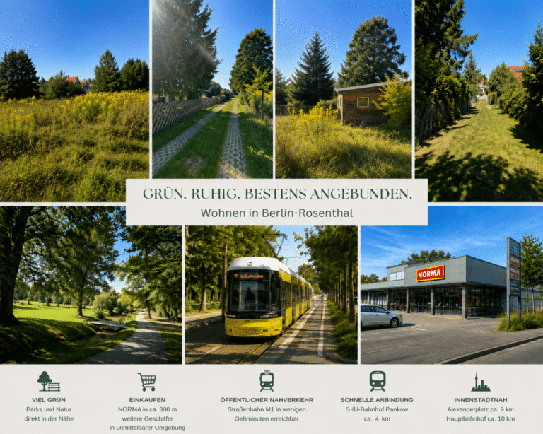 Berlin-Rosenthal | Ruhig Gelegenes Baugrundstück Mit 603 M² – Gegen Gebot! 1 Lage Und Bauplatz